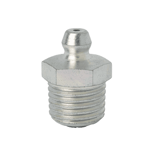 un bullone d'argento con un dado