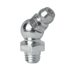 Ingrassatore filettato 1/4 x 28 a 45°