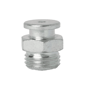 Tappo per tubi a testa bombata M10 x 1 di alta qualità, diametro 10 mm, parte superiore piatta e rotonda, parte inferiore filettata, ideale per raccordi industriali.