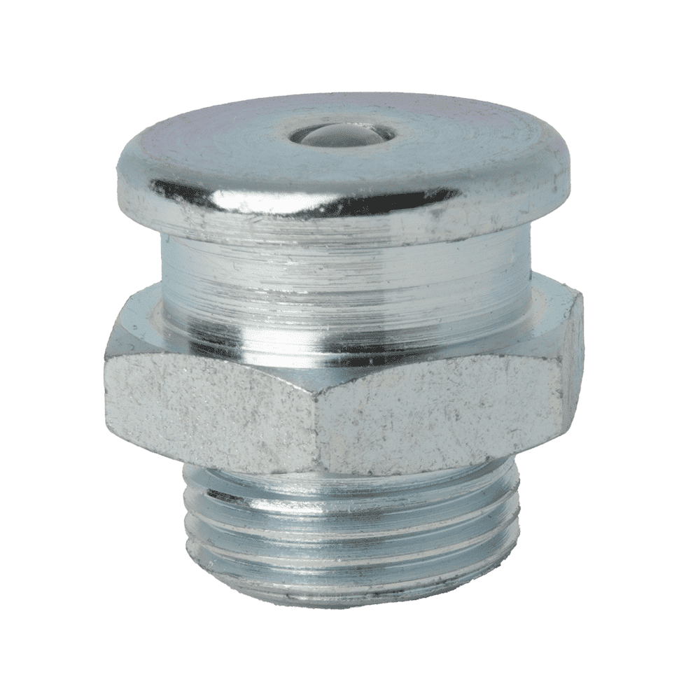 High-Quality 3/8” X 19 Bsp Din 3404 Button Head Vent Plug, Threaded Base And Top Hole, Ideal For Industrial Ventilation Systems.