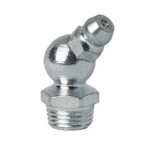 Ingrassatore filettato 1/8 x 27 a 45°