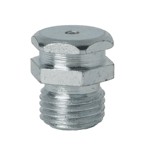 Immagine dettagliata del prodotto: un tappo a testa bombata G1/4" BSP con filettatura esterna, ideale per raccordi di lubrificazione industriale.